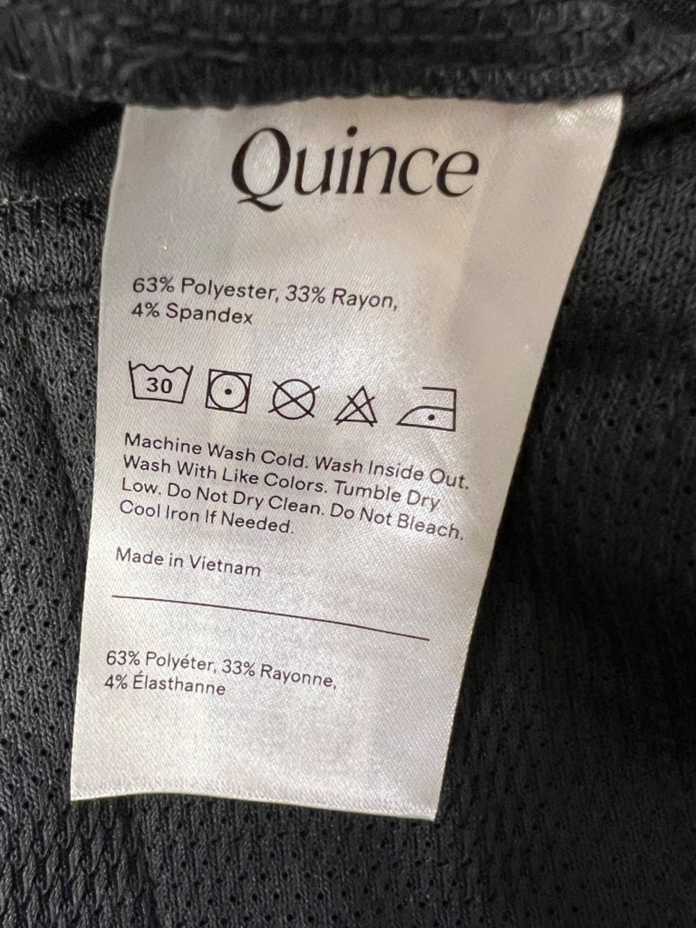 Quince 24/7 Smart Tech Chino Pants Men 32x32 Gray Ultra Stretch Drawstring - Picture 13 of 13